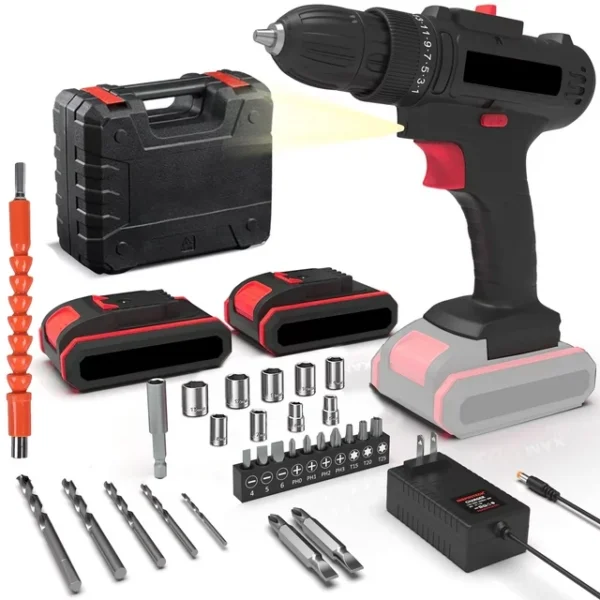 Electric Drill Drivers Set